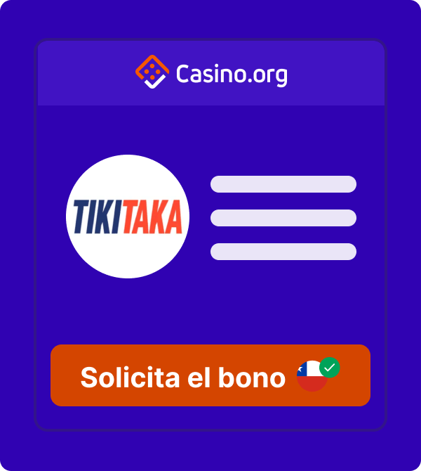 Tiki Taka Casino bonus claim interface
