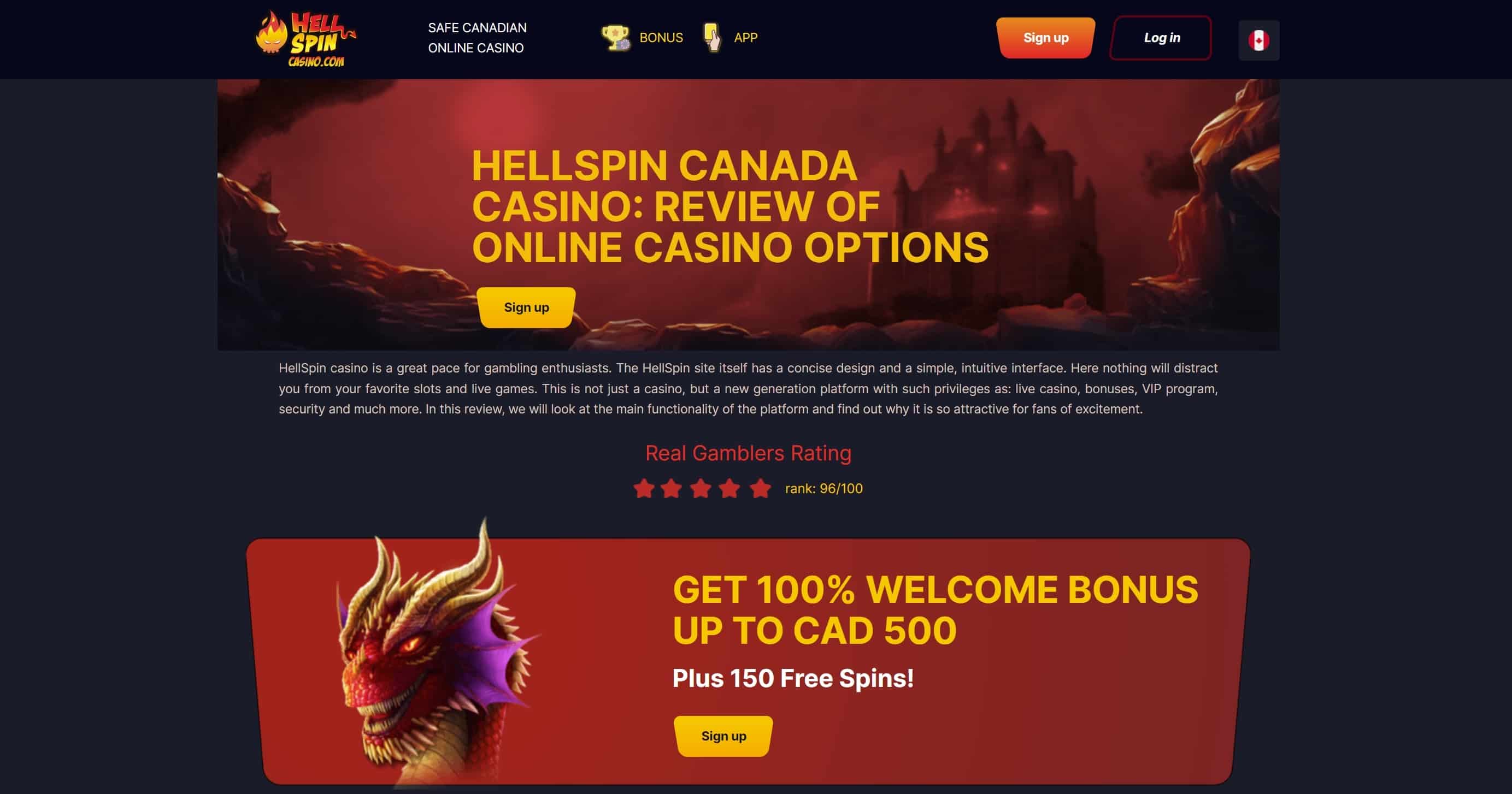 Hellspin Casino játékok kínálata