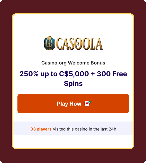Casoola Casino Free Spin Offers for Canadian Players