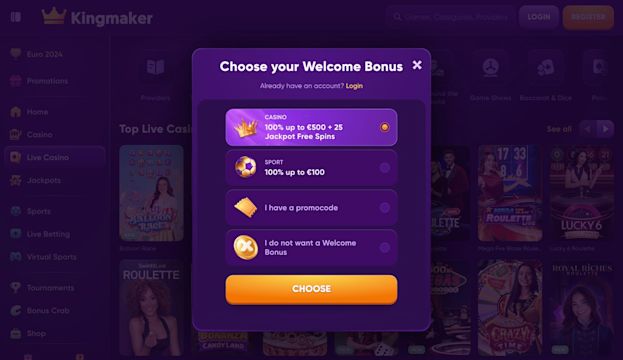 Kingmaker Casino Review Ireland 2024 🏅 €500 Bonus + 25 FS