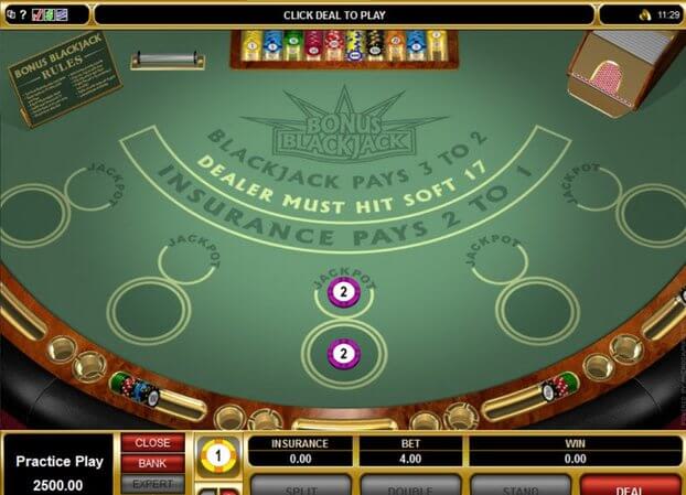 Screenshot of Blackjack Gameplay at Lucky Nugget Thumbnail