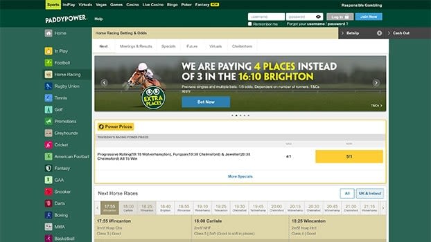 PaddyPower Horse Racing