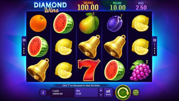 Screenshot of diamond wins Woo Casino Thumbnail