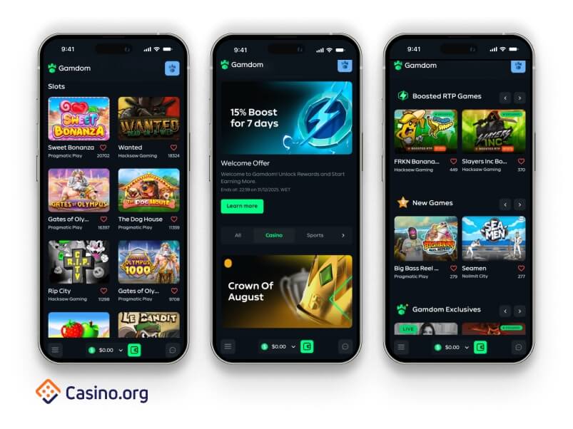 Casinò Gamdom