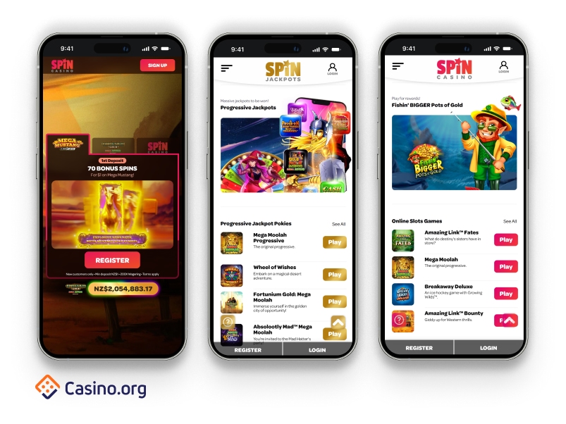 Spinbet Casino NZ Image