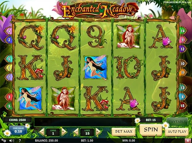 Screenshot of enchbanted-meadow Vegas casino Thumbnail