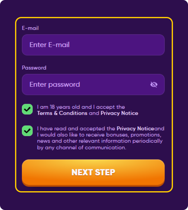 Kingmaker Casino App Interface Screenshot