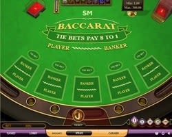 Screenshot of Baccarat Gameplay Thumbnail