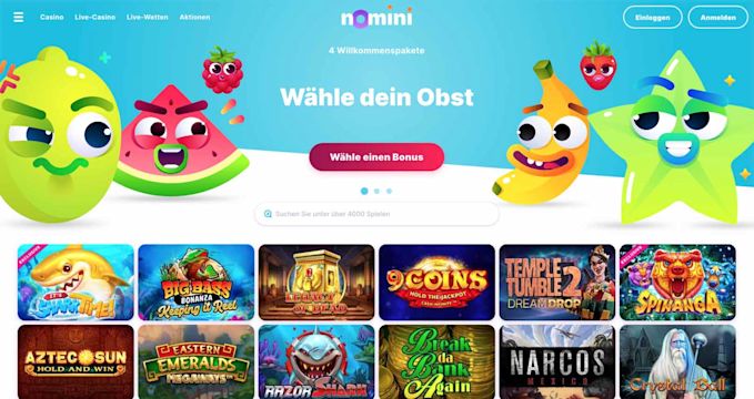 Nomini Casino Erfahrungen 2024 🎯 1.000 € + 1 BK