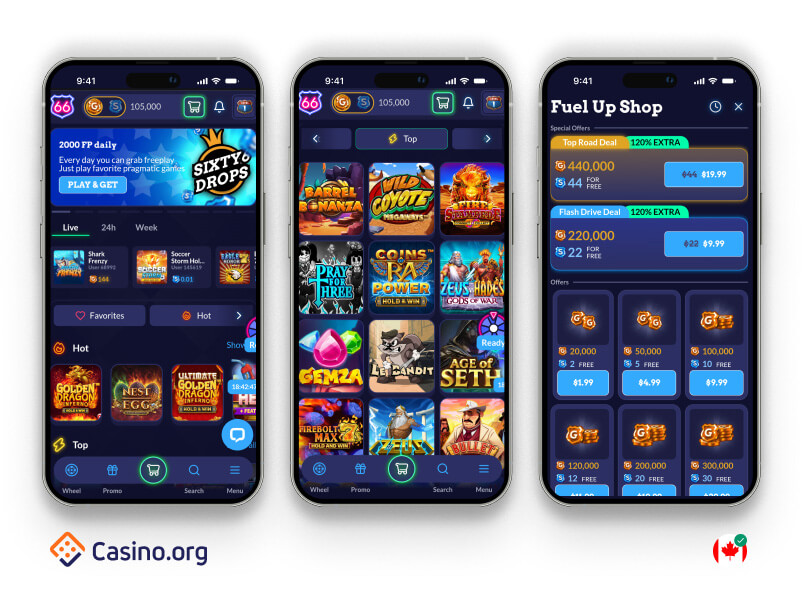 Sixty6 Casino Review March 2026 | Get 220K GC + 22 SC💰
