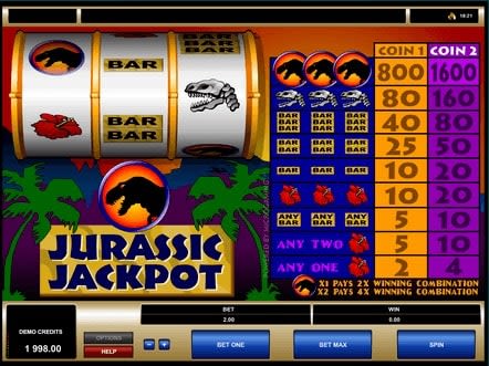 Screenshot of Dunder Jurassic Jackpot Thumbnail