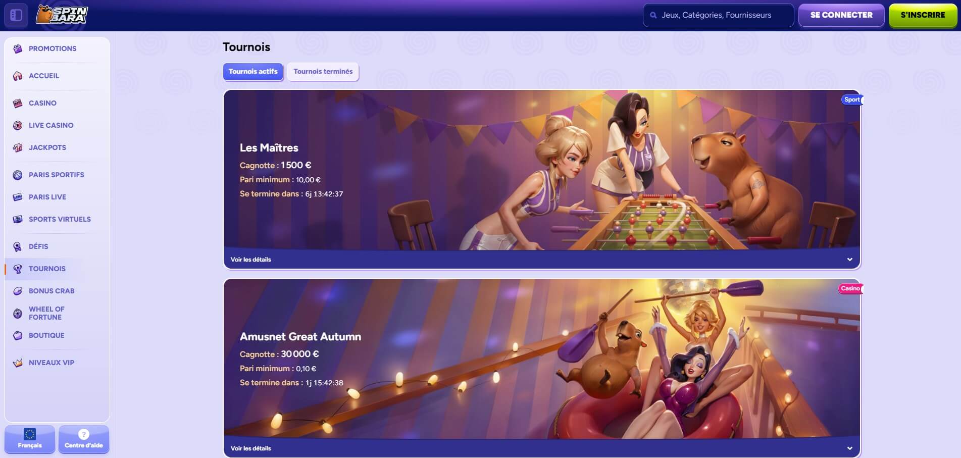 Présentation SpinBara Casino – 200% Bonus et Casino en Direct