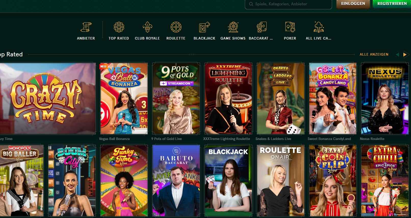 casinia casino free spins