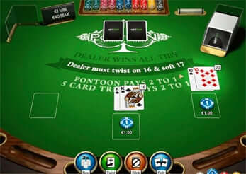 Blackjack móvil juego
