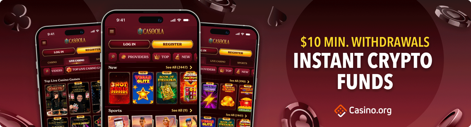 Interface de retrait et tableau de bord casino