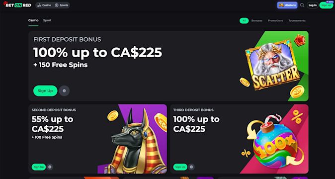 BetOnRed Casino Review 2024 🎖 $675 Bonus + 250 FS