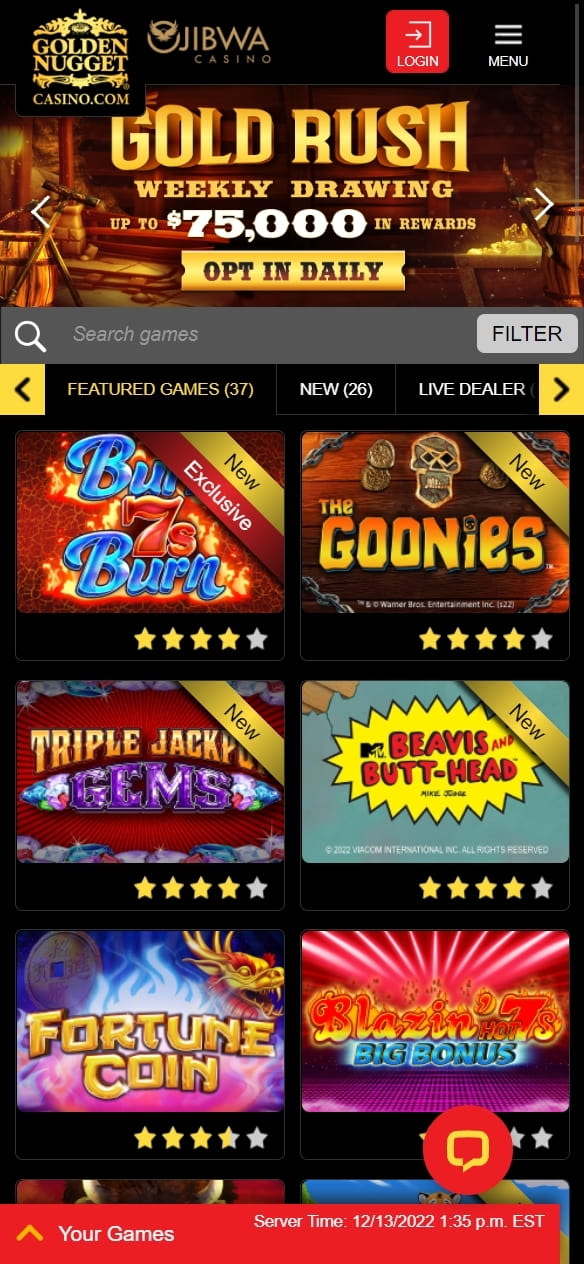 Golden Nugget Michigan Is Live - $1260 Casino + Sports Bonus