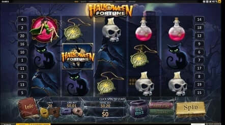 Screenshot of Halloween fortune Gameplay Thumbnail