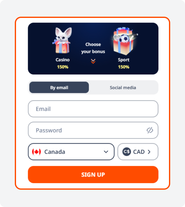Screenshot der Monro Casino Oberfläche
