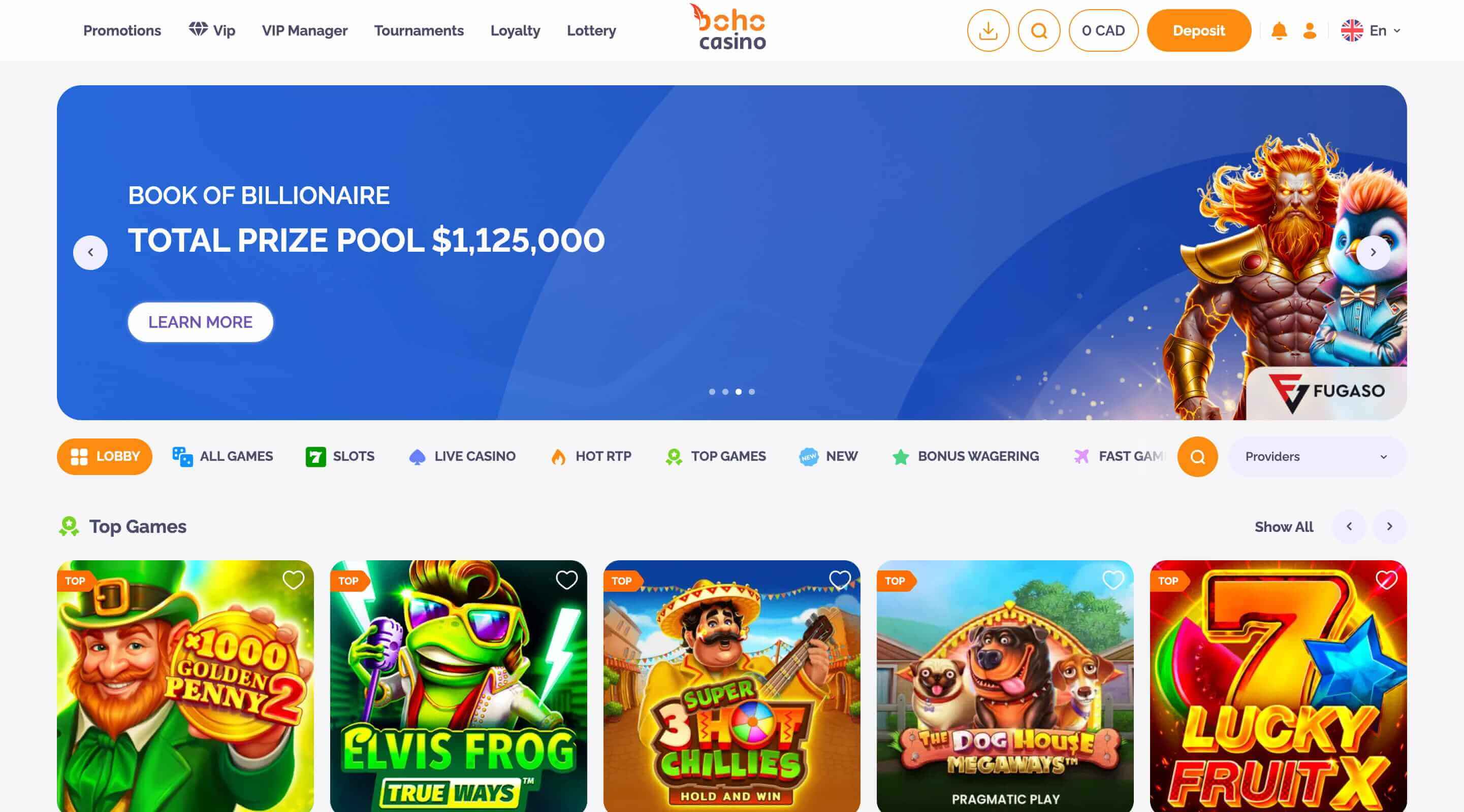 Boho Casino Review for Canadian Players