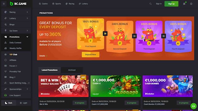 🎖 BC.Game Review 2024 | Get Up To 360% Bonus