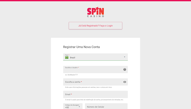 Análise do Spin Casino Brasil | Bônus de R$5,000 + 75 Giros