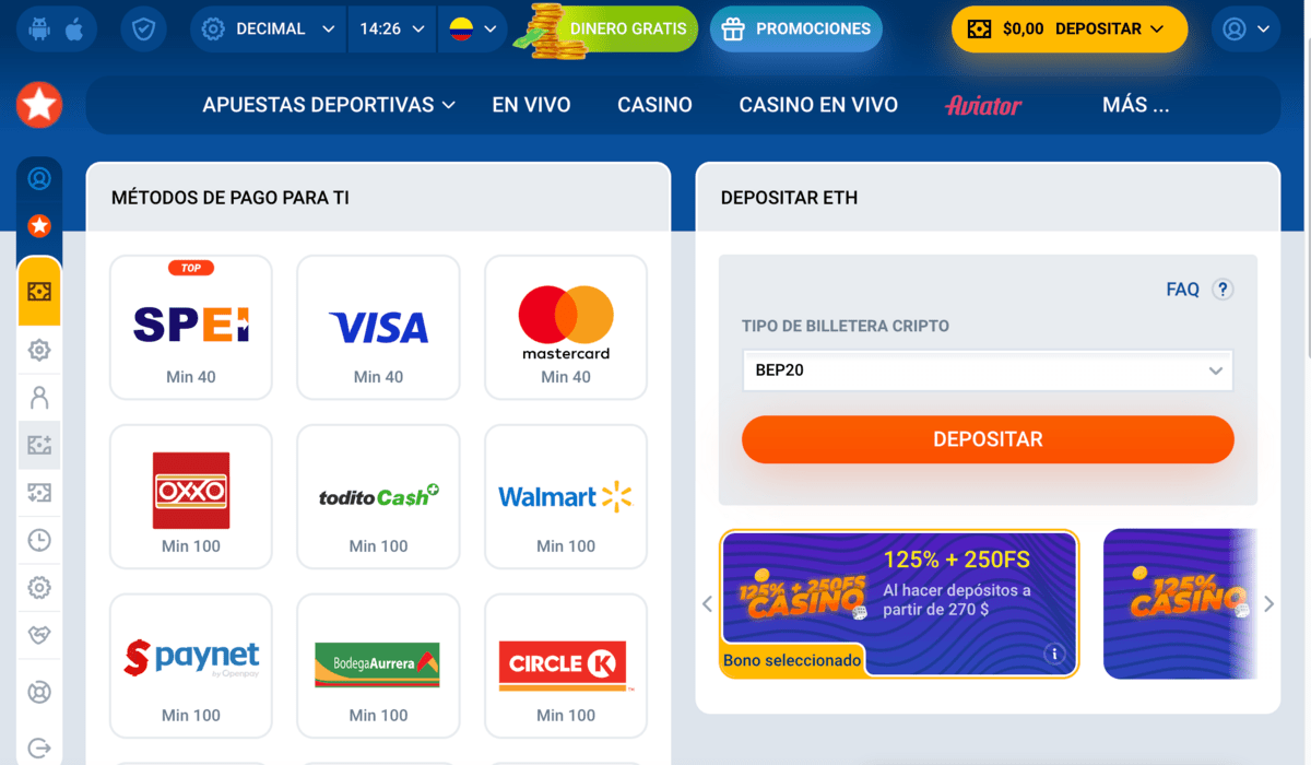 Casinos Online con Ethereum 2026 ♢ +10 Sitios ETH en México