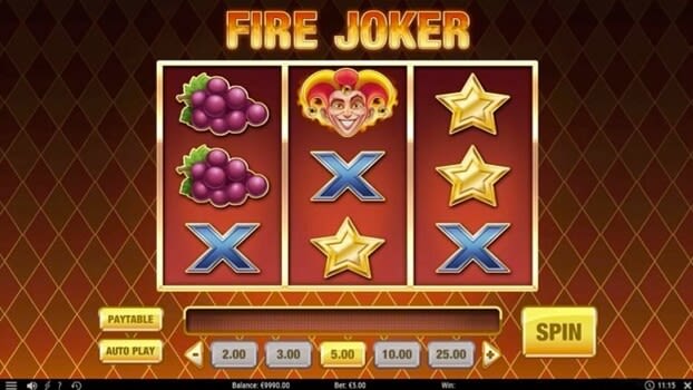 Lucky days fire joker