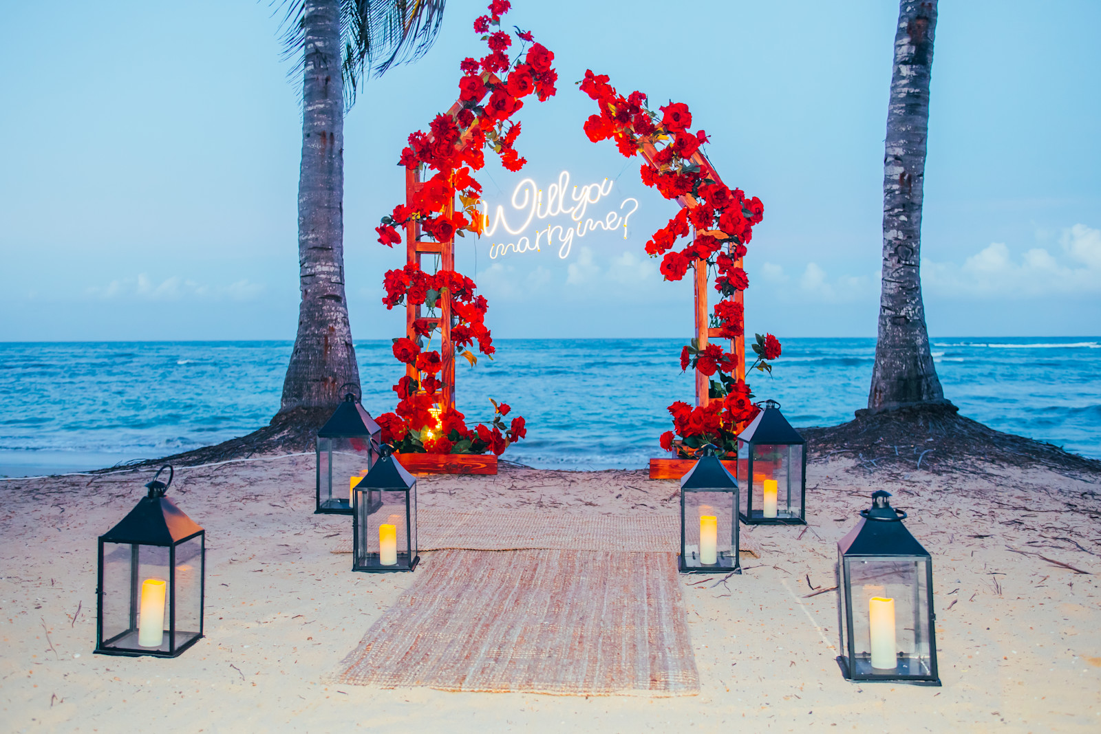 Amour Essence: detalhe da montagem 7 em uma praia privativa de Uvero Alto, Punta Cana.