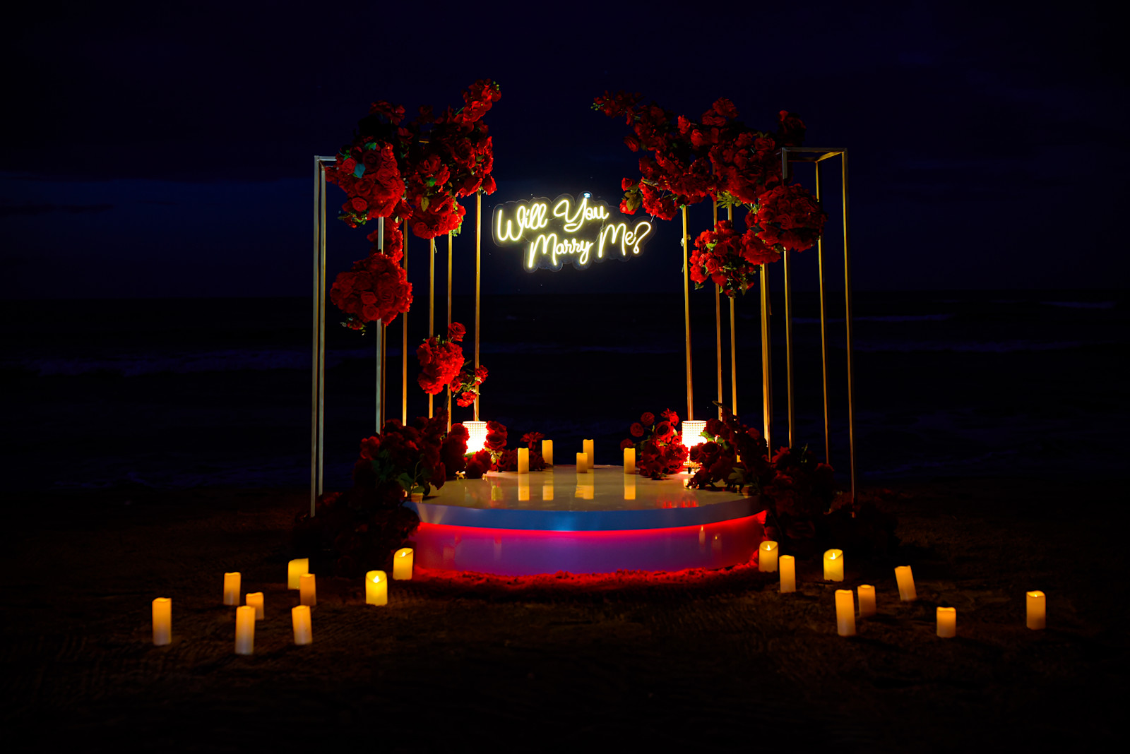 Coral Passion: detalhe da montagem 5 em uma praia privativa de Uvero Alto, Punta Cana.