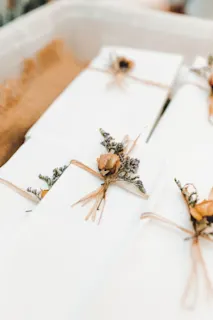 photography of wedding details