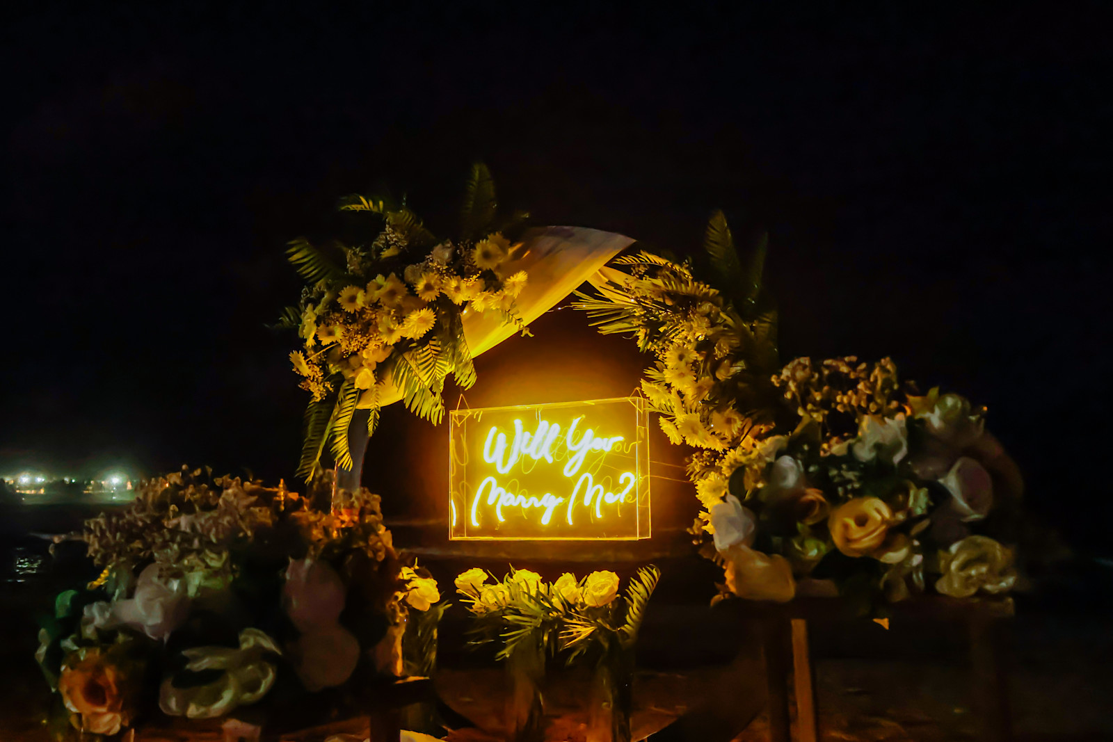 Infinity Love : détail de l’installation 6 sur une plage privée d’Uvero Alto, Punta Cana.