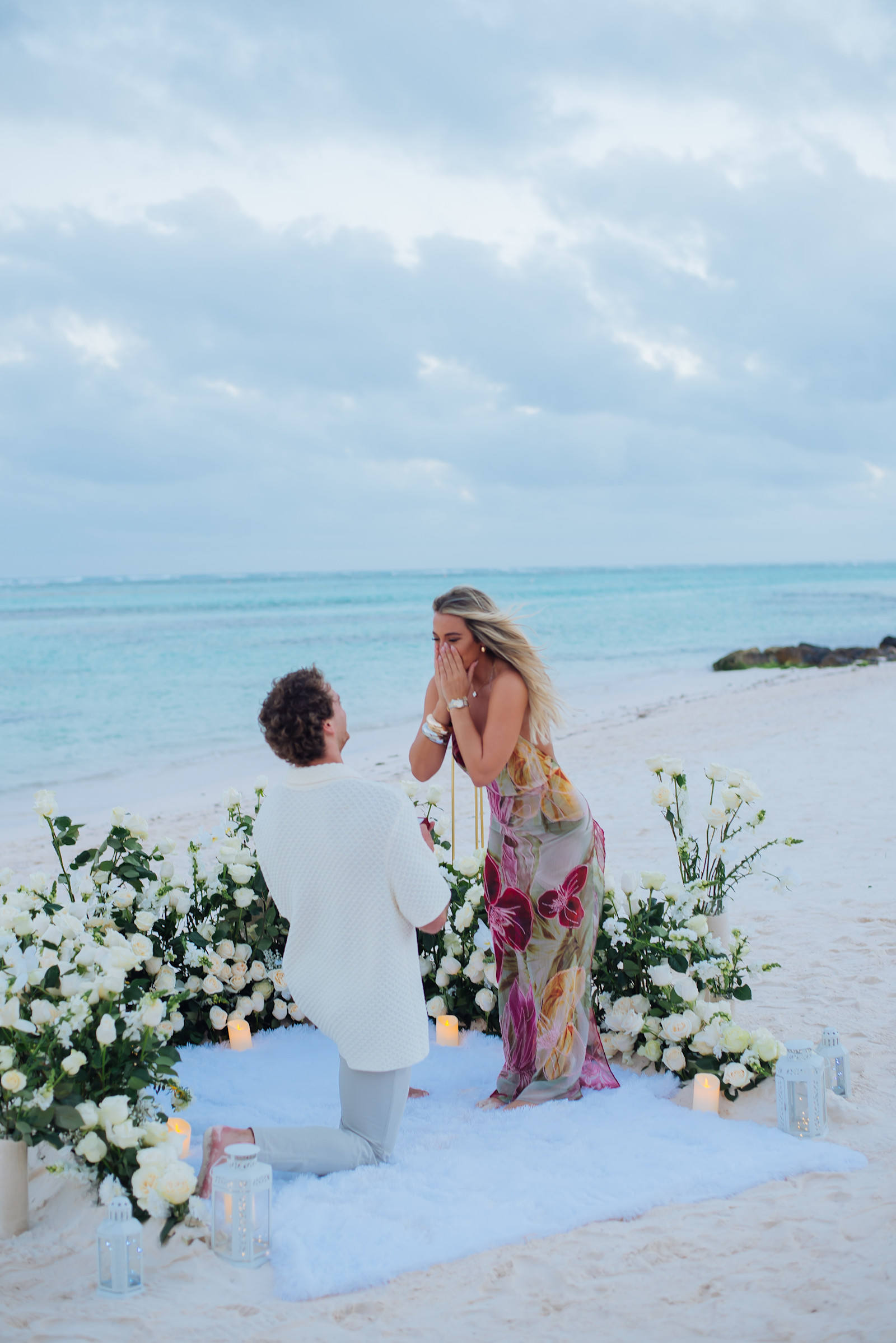 White Serenity: detalhe da montagem 6 em uma praia privativa de Uvero Alto, Punta Cana.