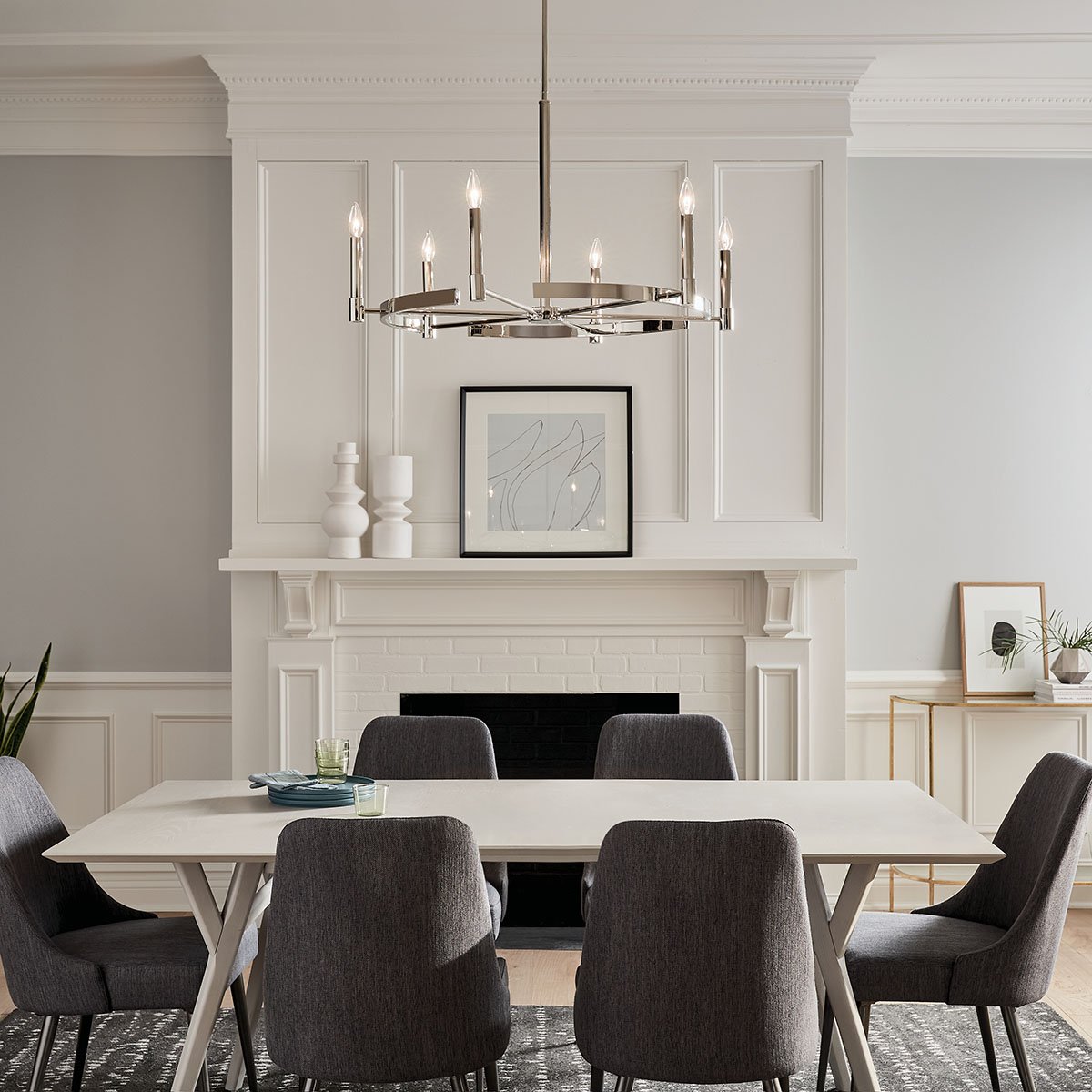 Tolani™ 6 Light Chandelier Black | Kichler Lighting