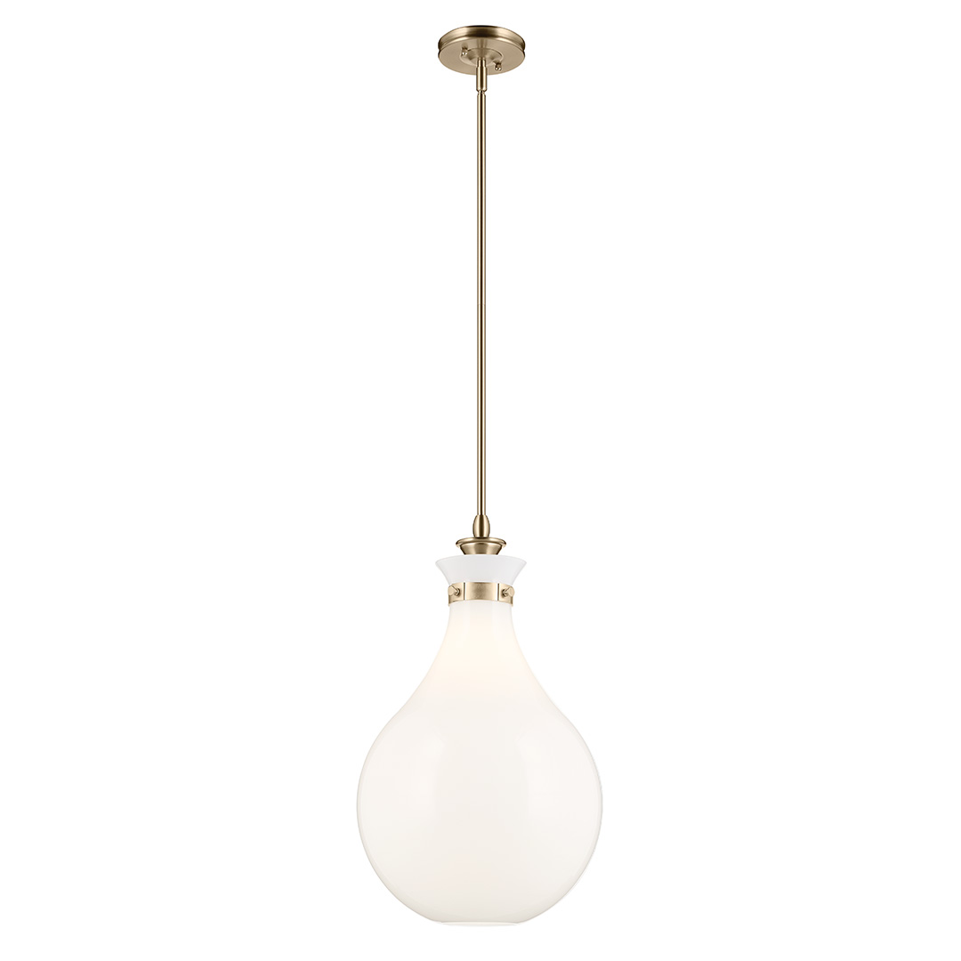 Laria 16 inch 1 Light Pendant in Nickel | Kichler Lighting