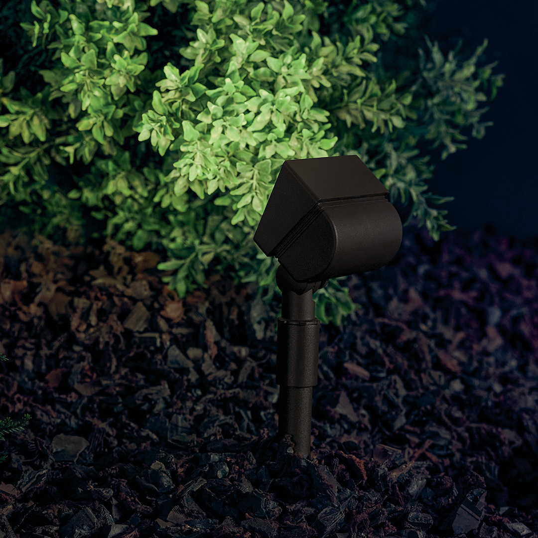 12V Mini Wall Wash Textured Bronze | Kichler Lighting