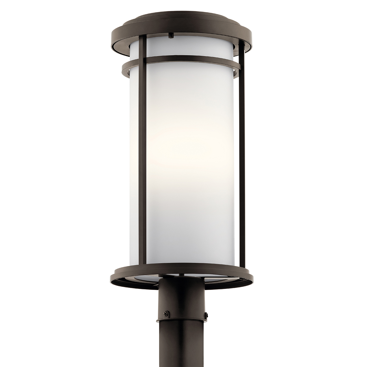 Toman™ 1 Light Post Mount Olde Bronze® | Kichler Lighting