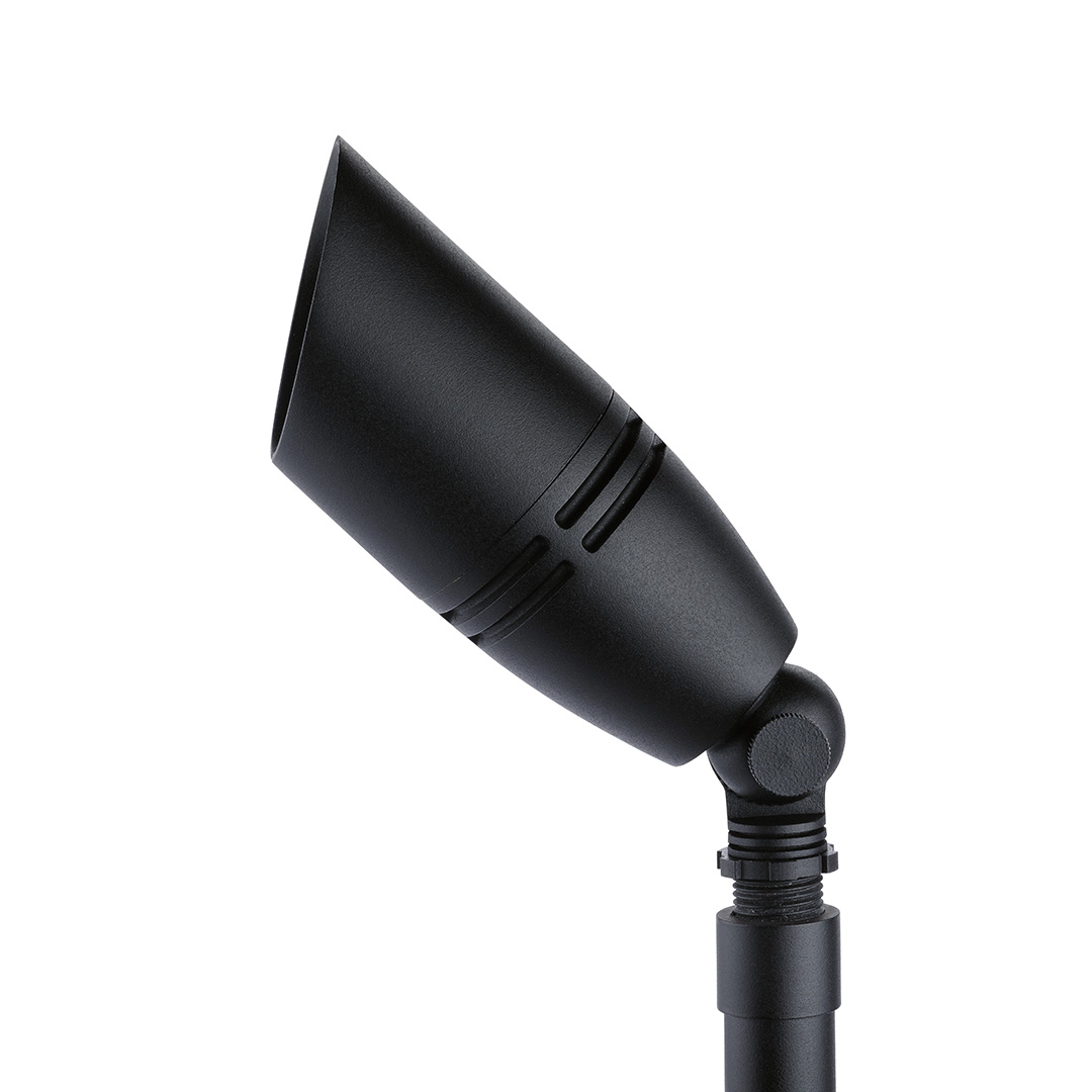 Fixed Socket MR16 Black Brass Drop-In Accent Fixture | Kichler