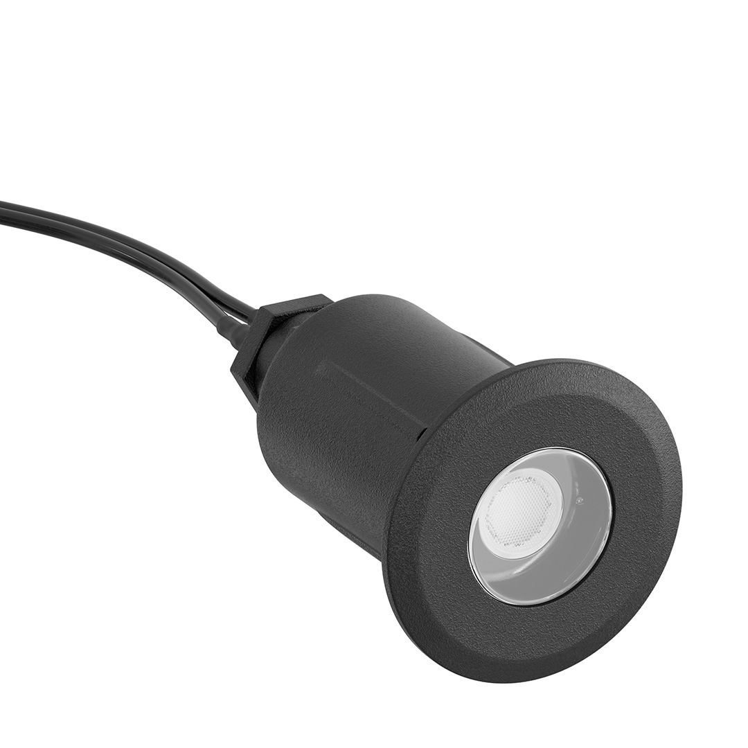 MR8 Recessed Basic Trim in Black Brass | Kichler Lighting