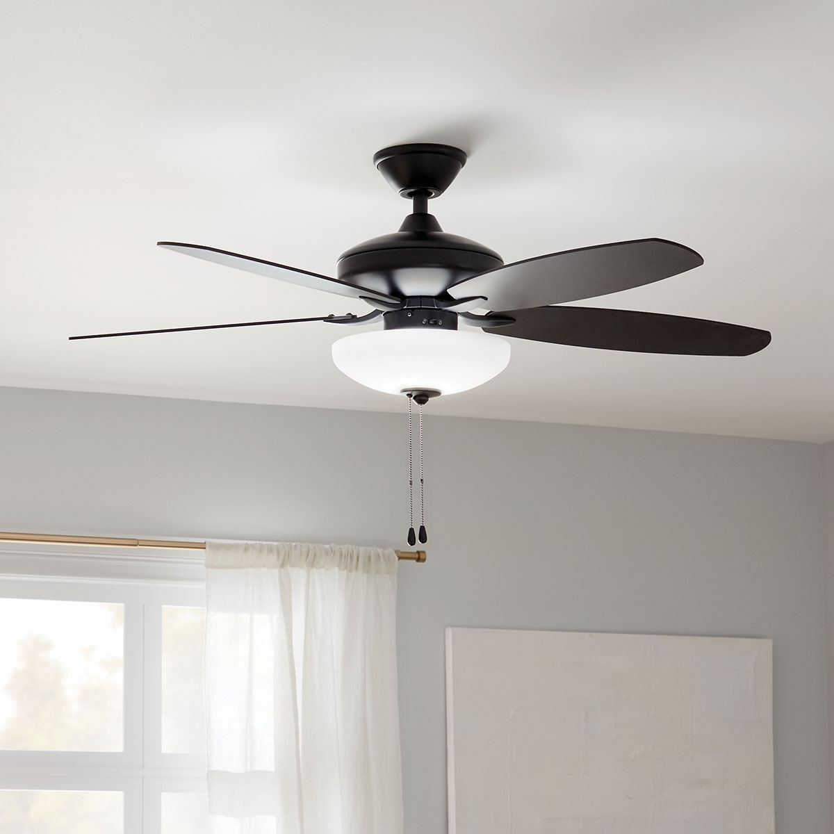 Kichler double sided ceiling renew fan newest 52 inch