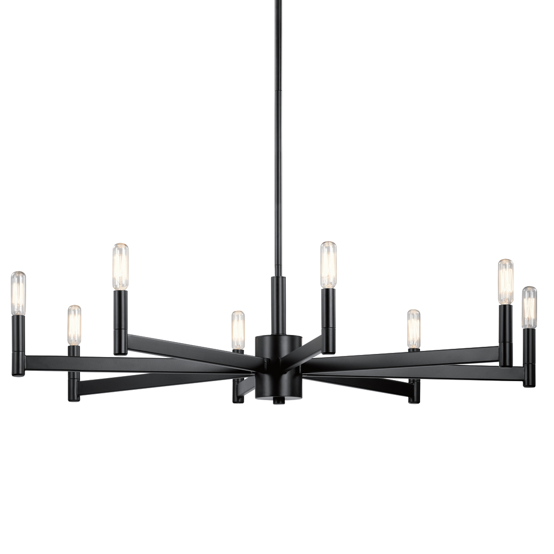 Erzo™ 6 Light Chandelier Satin Nickel | Kichler Lighting