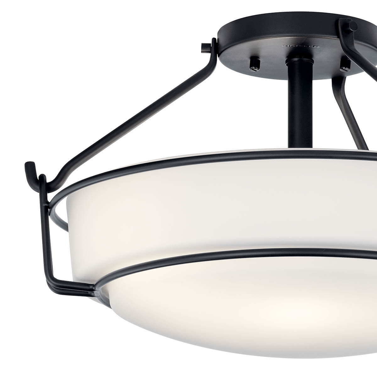 Kichler 44089CH Belmont 3 Light 16 inch Chrome store Flush Mount Light Ceiling Light