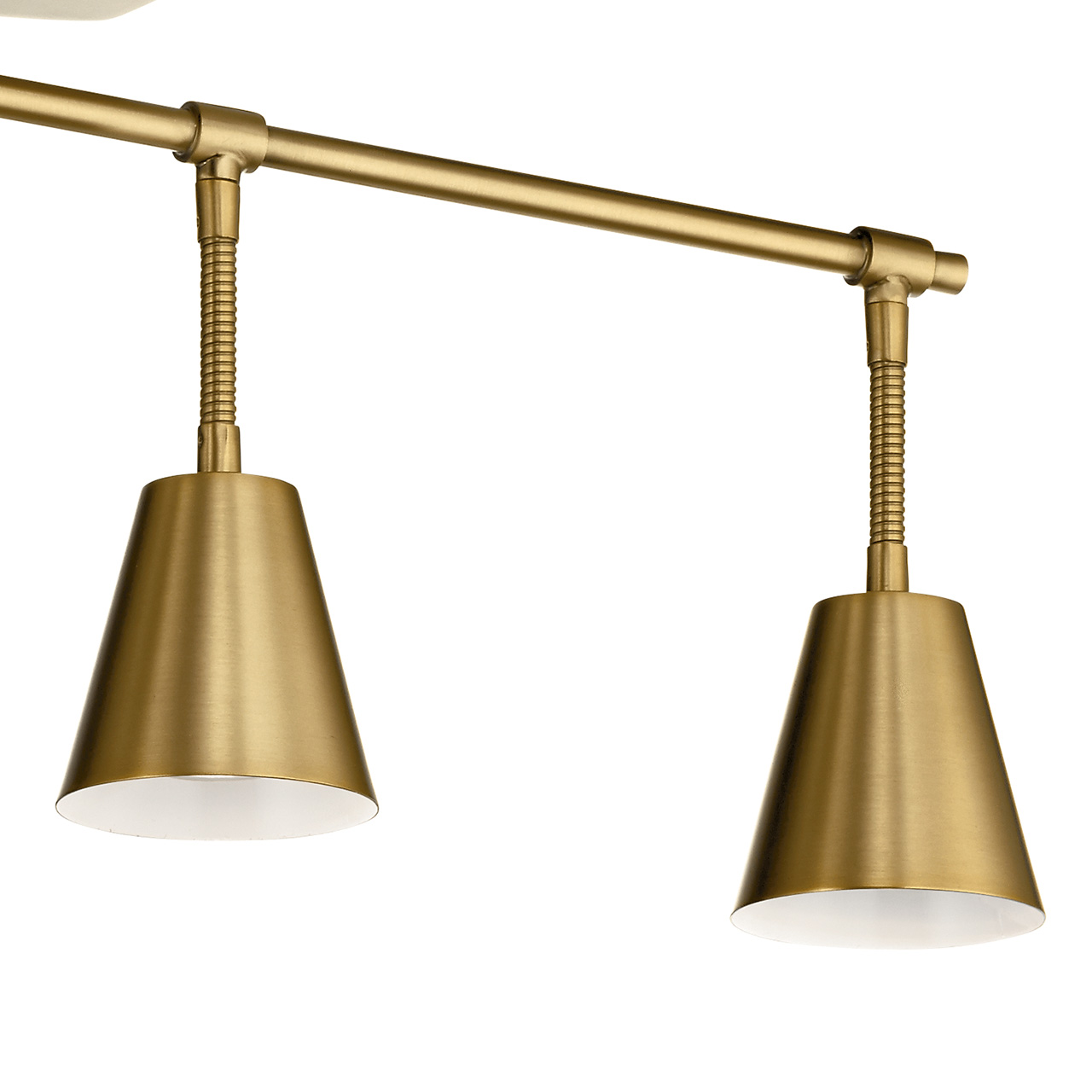Ｎ♡S Zailey 1-Light Cone Pendant in Black | Kichler Lighting