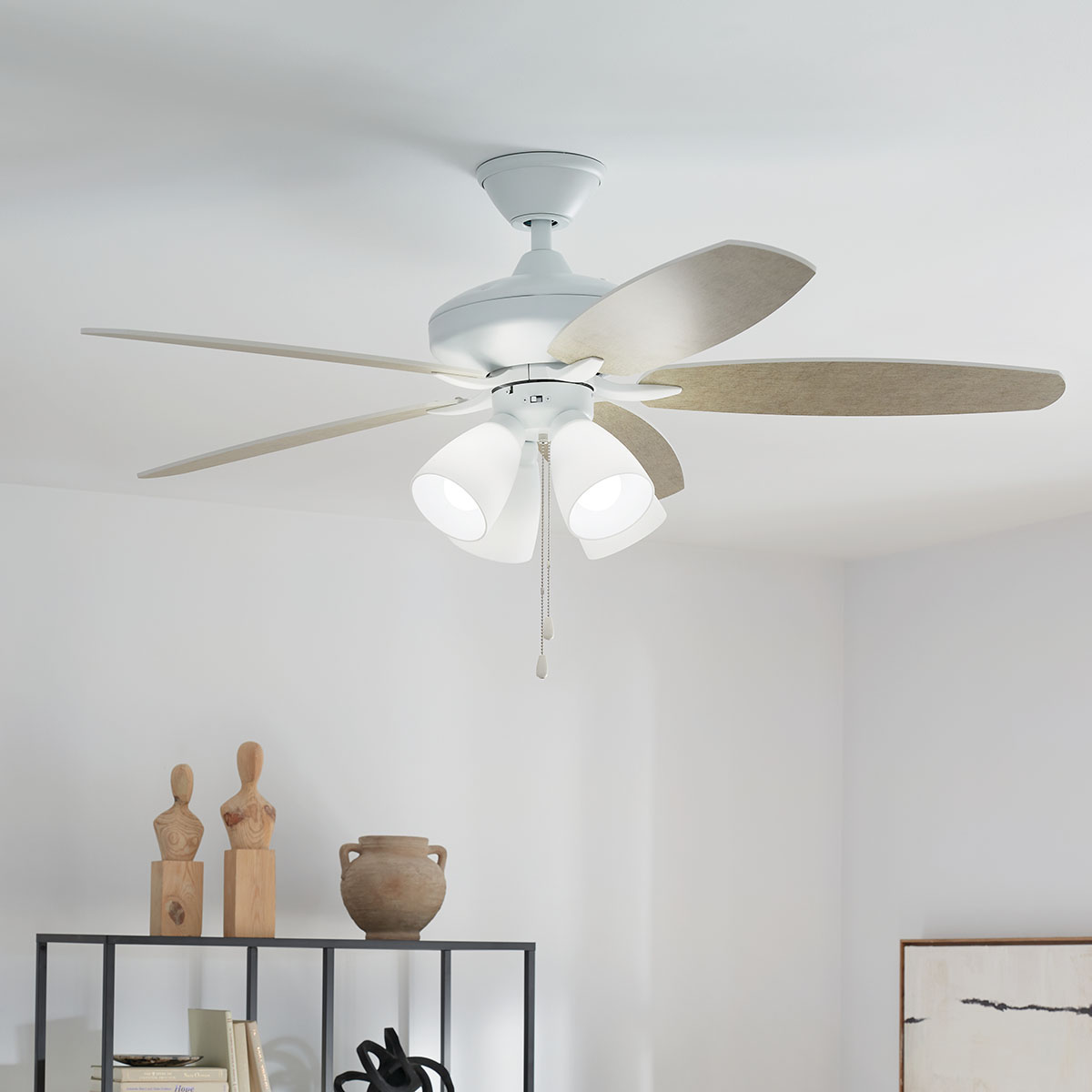 Kichler double sided ceiling renew fan newest 52 inch