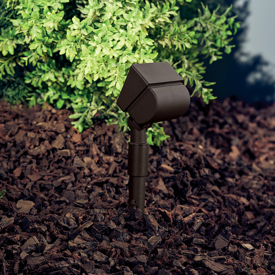 12V Mini Wall Wash Textured Bronze | Kichler Lighting