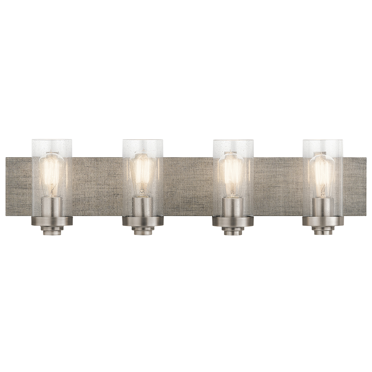 Kichler Waverly 2-Light Pewter cheapest Transitional Vanity Light Bar