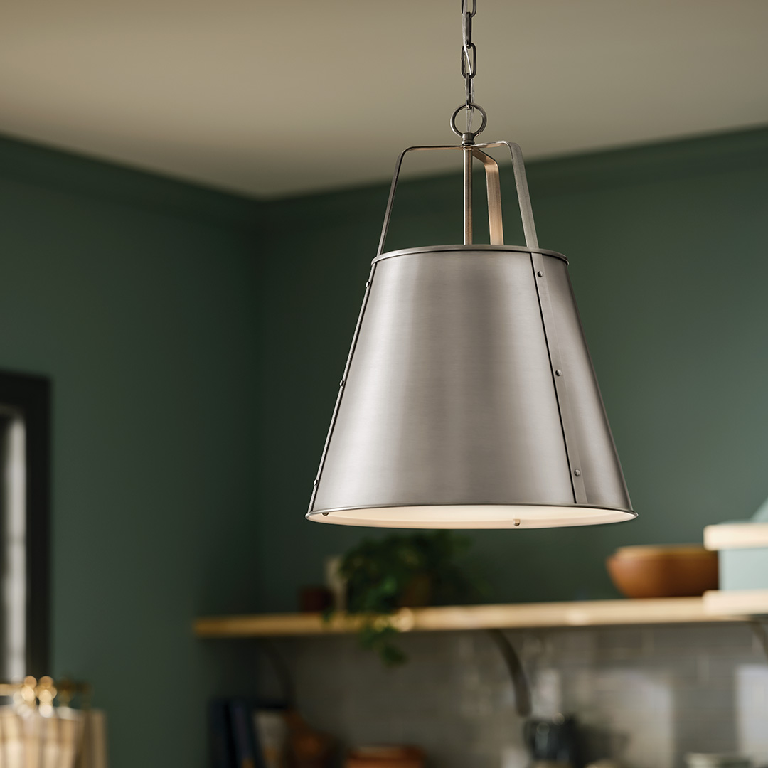Etcher 18" 2 Light PendantClassic Pewter | Kichler Lighting