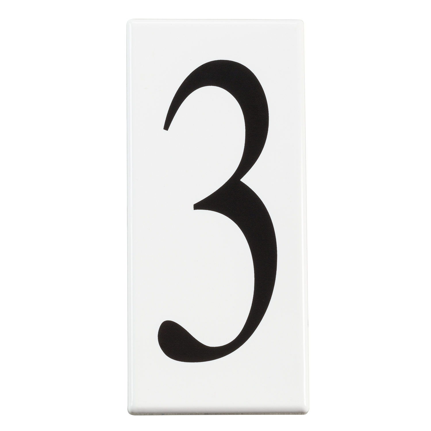 Address Light Number 3 Panel White | Kichler Lighting