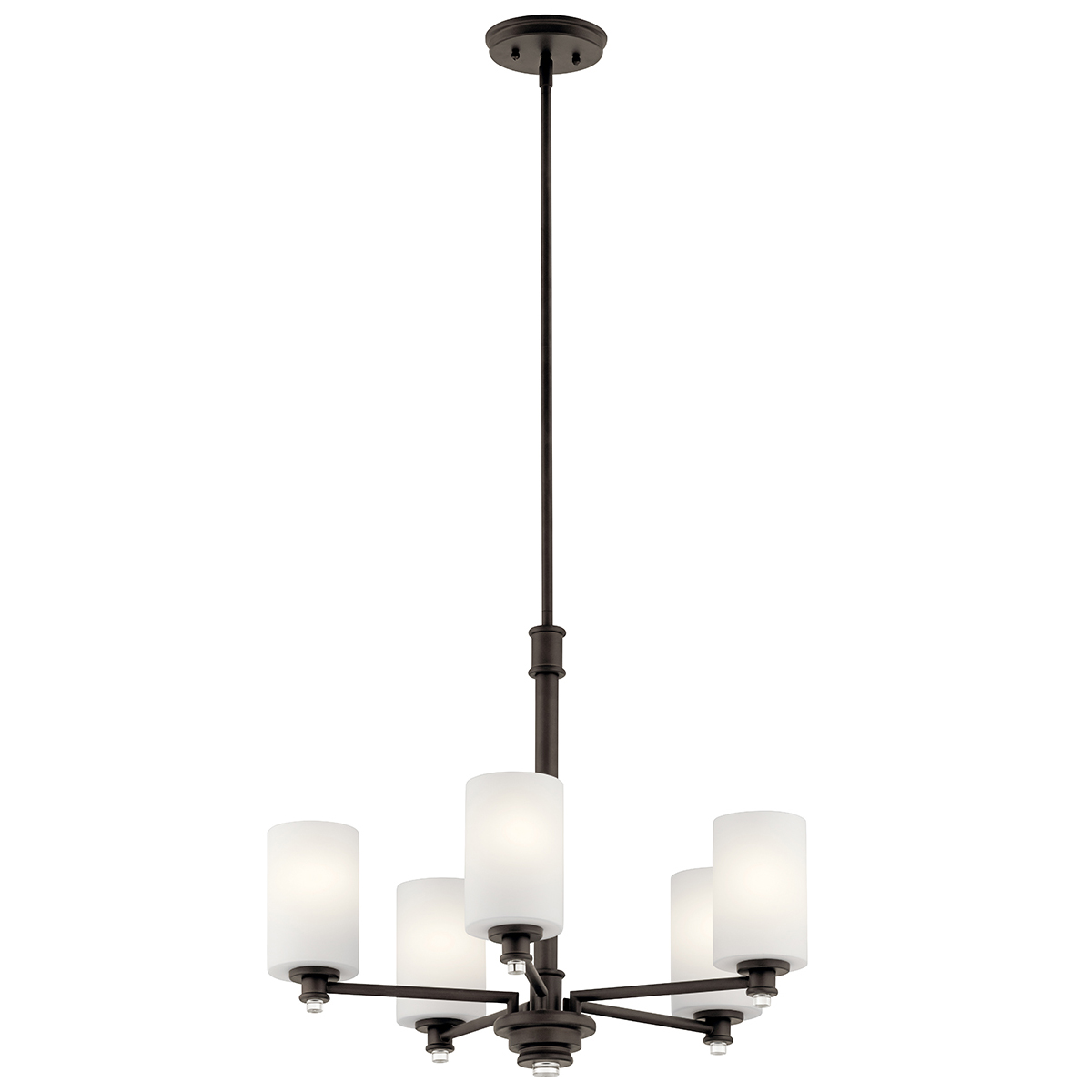 ライトベージュJL Joelson™ 5 Bulb Chandelier Bronze | Kichler Lighting