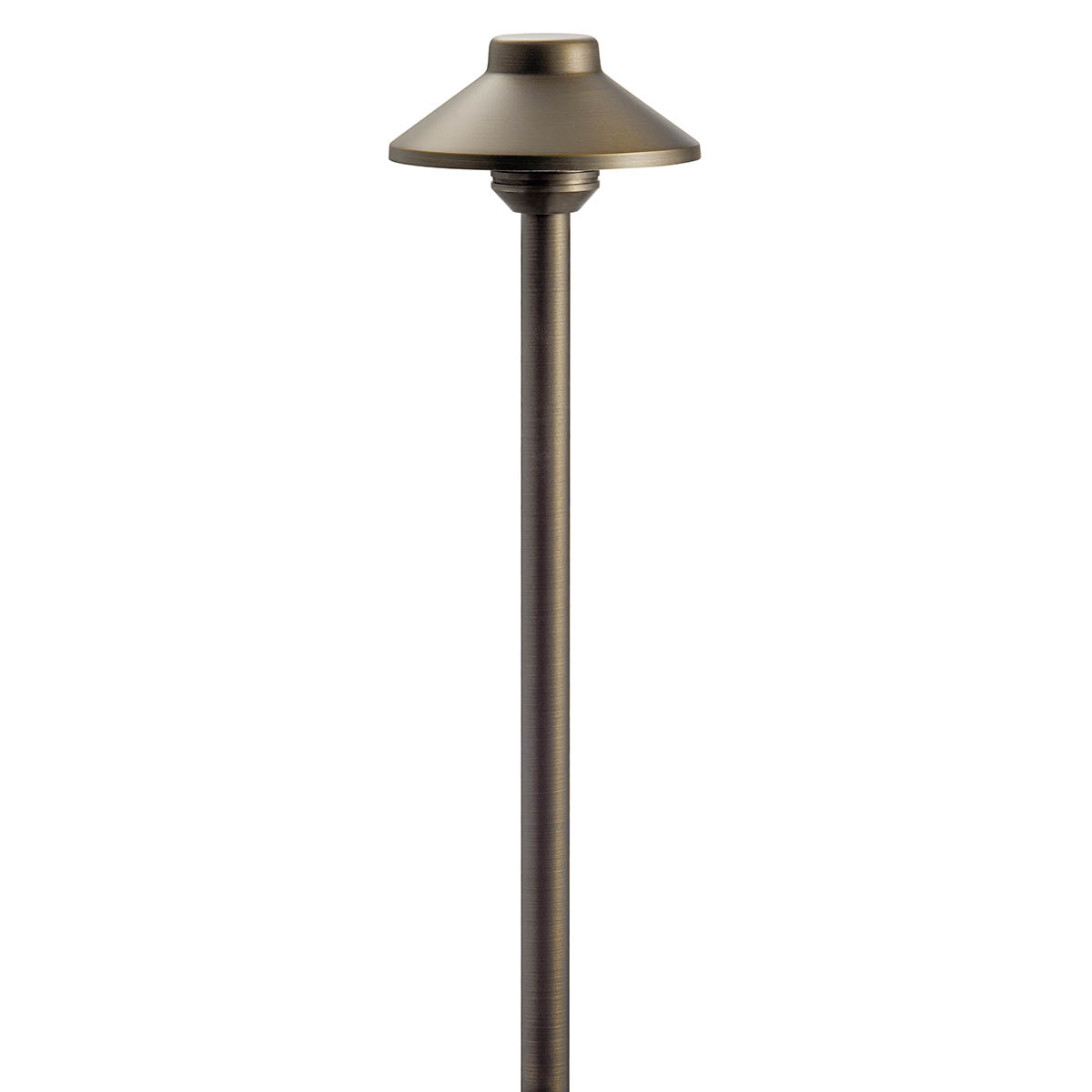 萬里寒光生積雪　掛軸 Stepped Dome Path Light Centennial Brass | Kichler Lighting